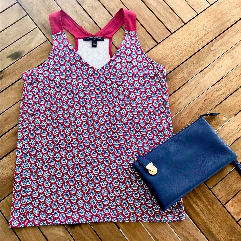 Banana Republic Factory racer back tank top.